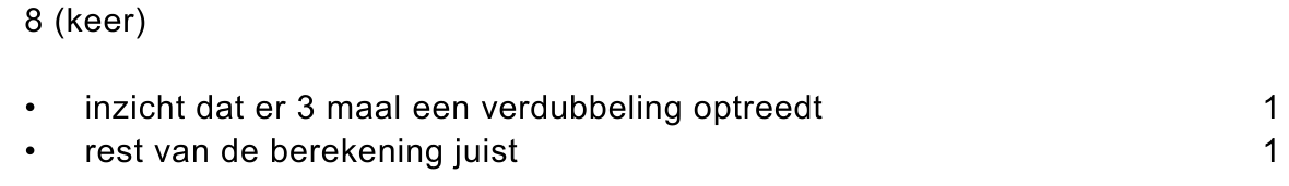 beoordelingsmodel vraag 20