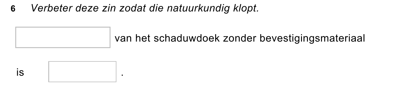 uitwerkbijlage bij vraag 6