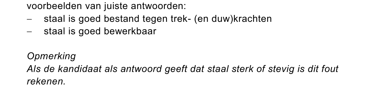 beoordelingsmodel vraag 21