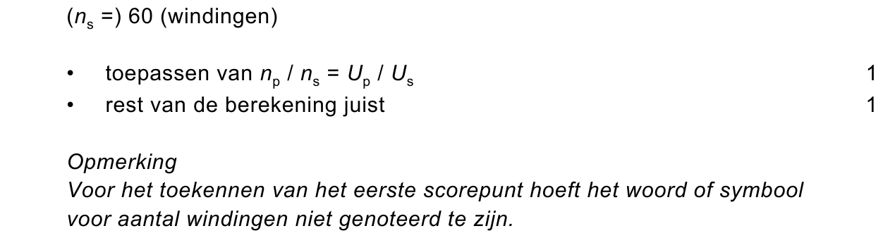 beoordelingsmodel vraag 41