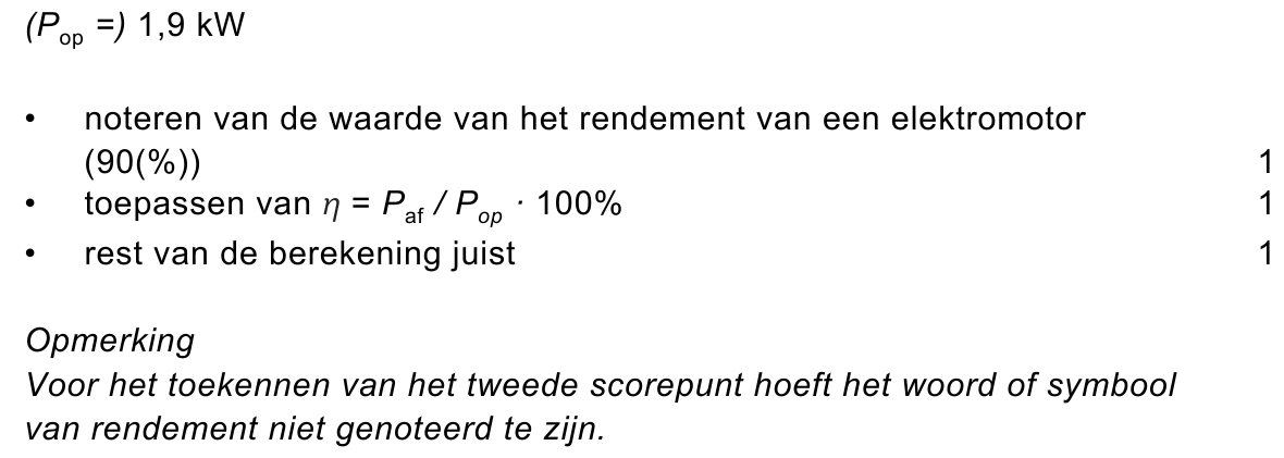 beoordelingsmodel vraag 38