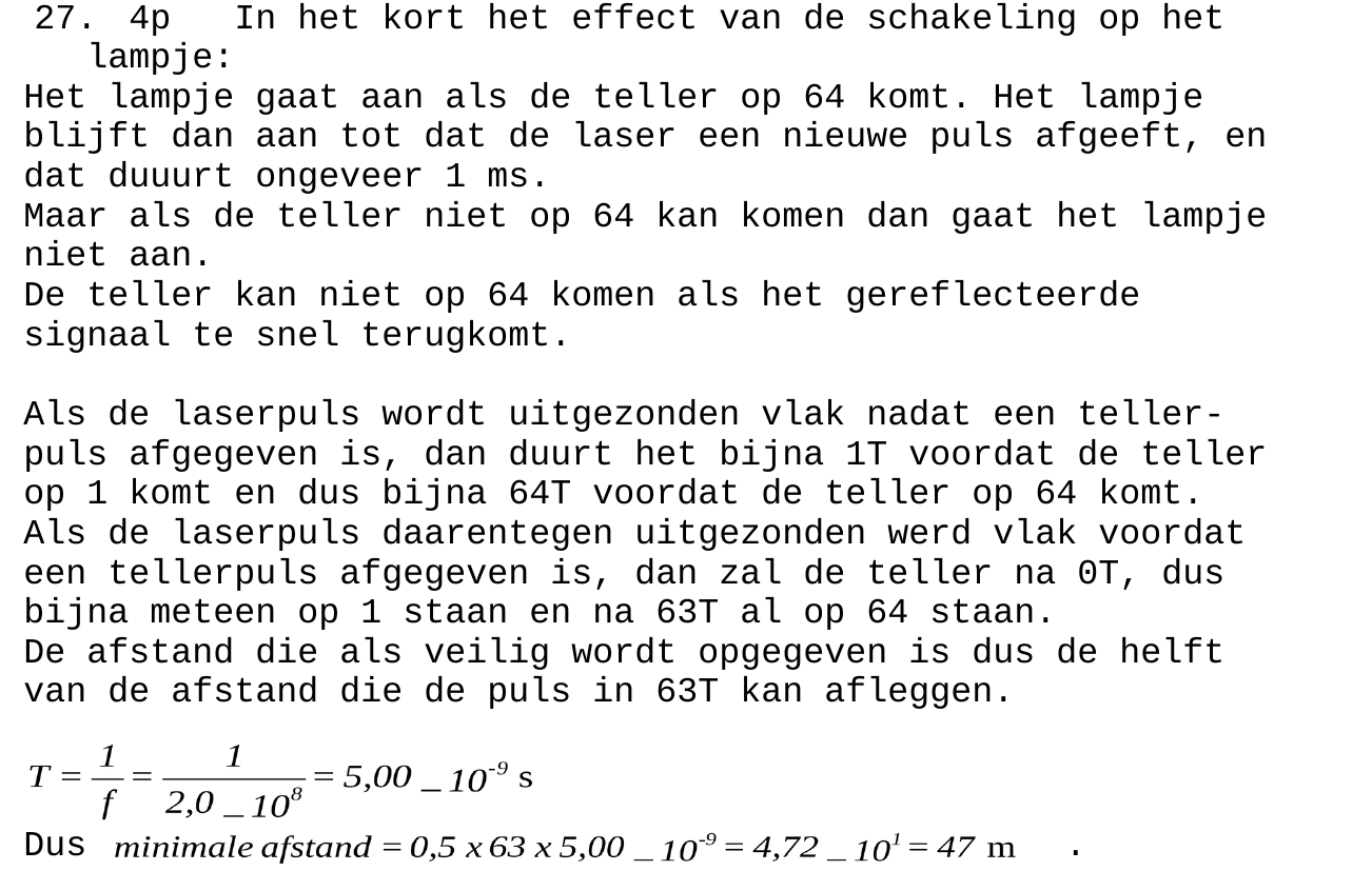 beoordelingsmodel vraag 27