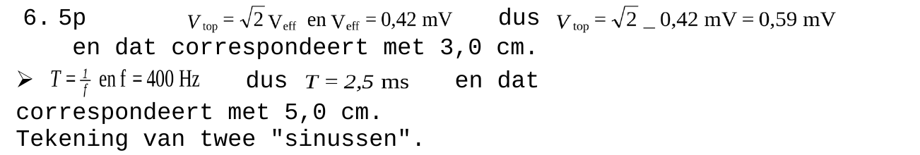 beoordelingsmodel vraag 6