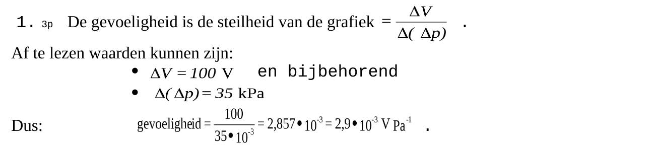 beoordelingsmodel vraag 1