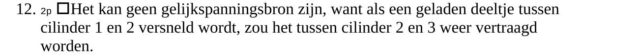 beoordelingsmodel vraag 12