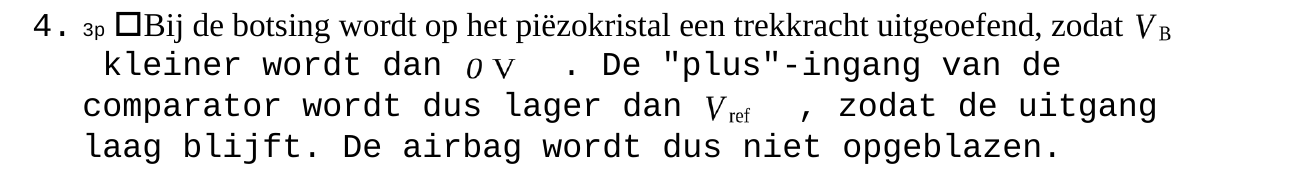 beoordelingsmodel vraag 4