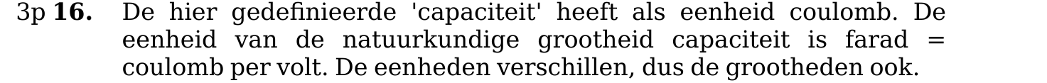 beoordelingsmodel vraag 16