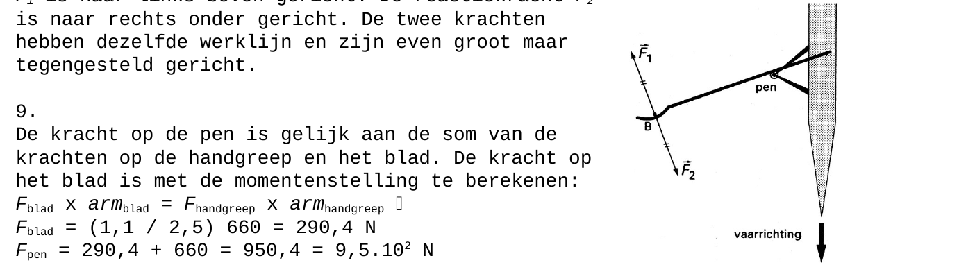 beoordelingsmodel vraag 9