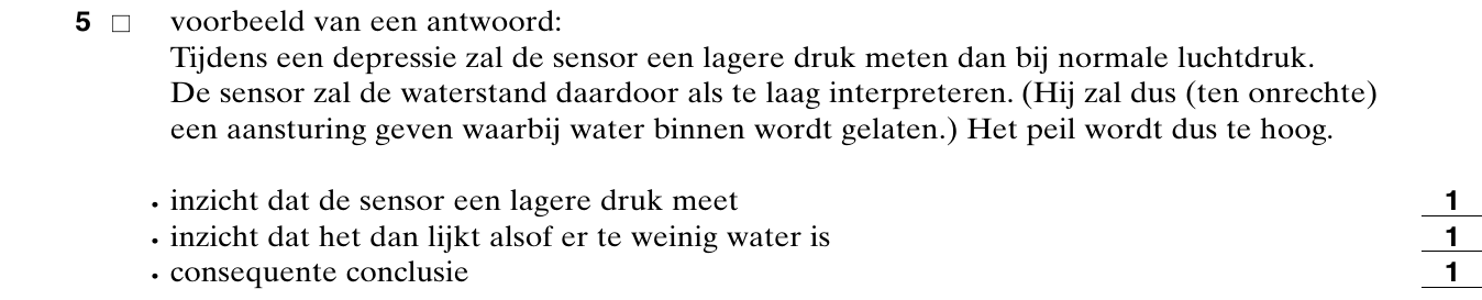 beoordelingsmodel vraag 5
