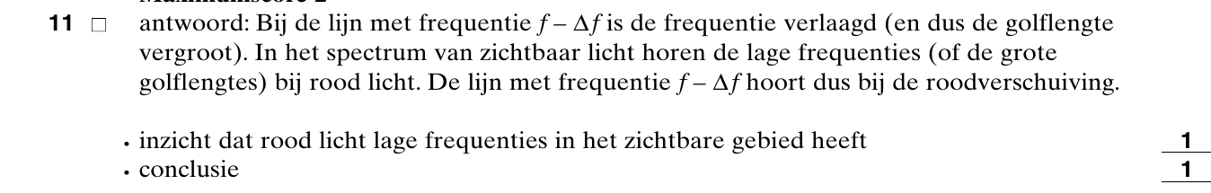 beoordelingsmodel vraag 11