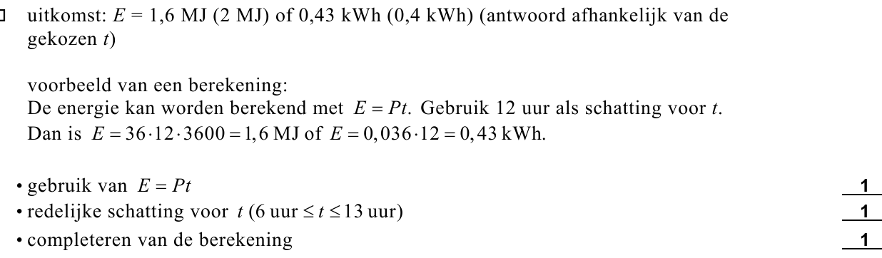 beoordelingsmodel vraag 15