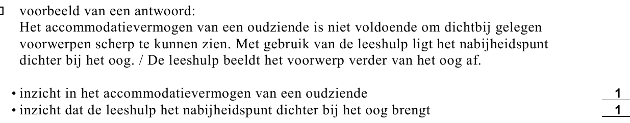 beoordelingsmodel vraag 20