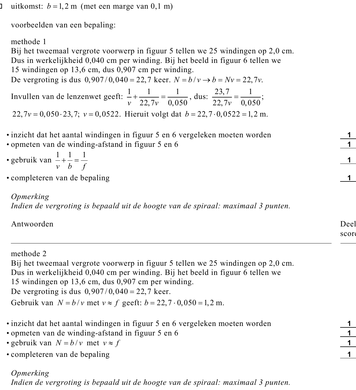 beoordelingsmodel vraag 13