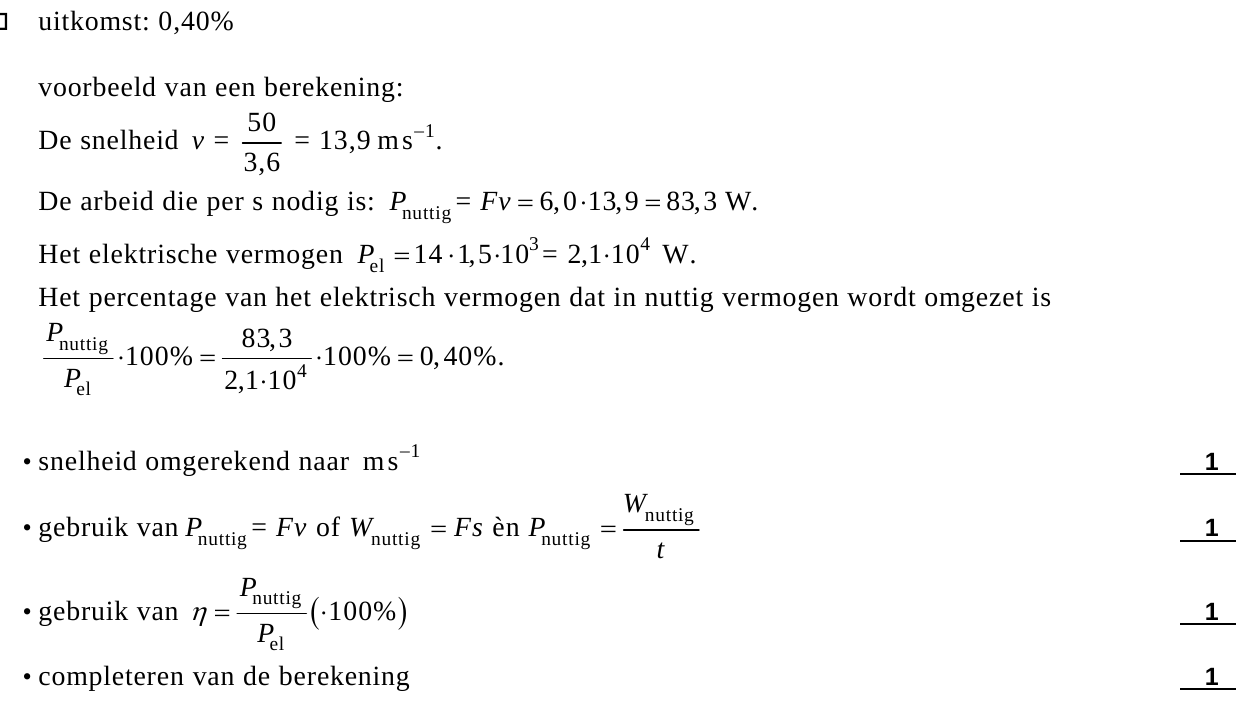 beoordelingsmodel vraag 15