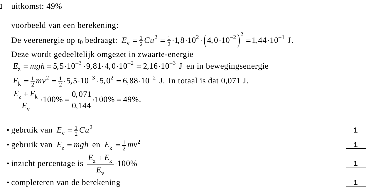 beoordelingsmodel vraag 4