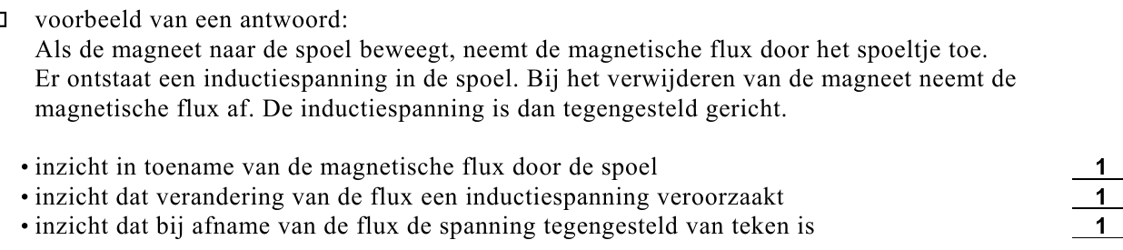 beoordelingsmodel vraag 1