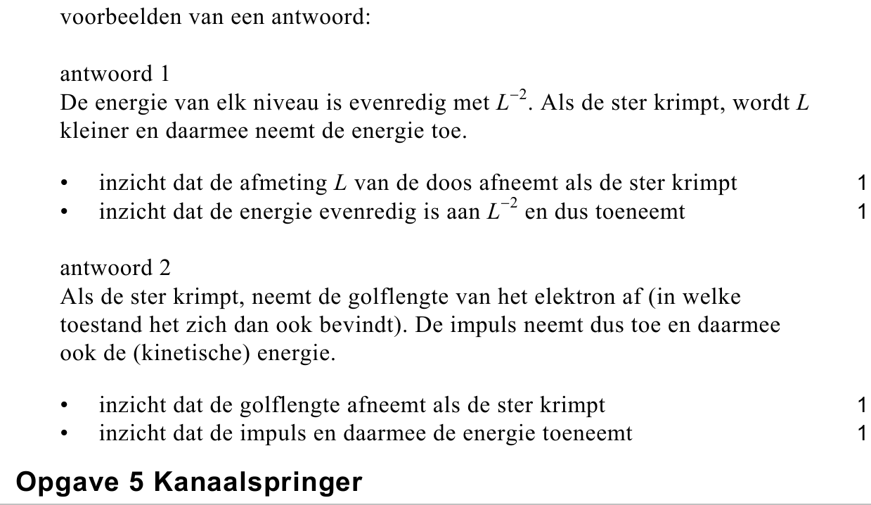 beoordelingsmodel vraag 16