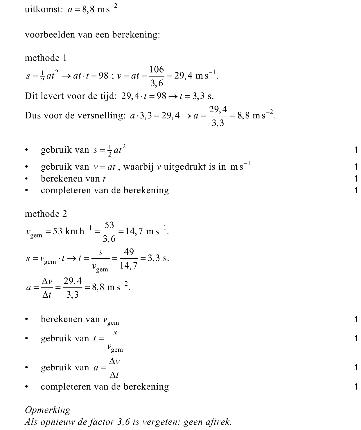 beoordelingsmodel vraag 3