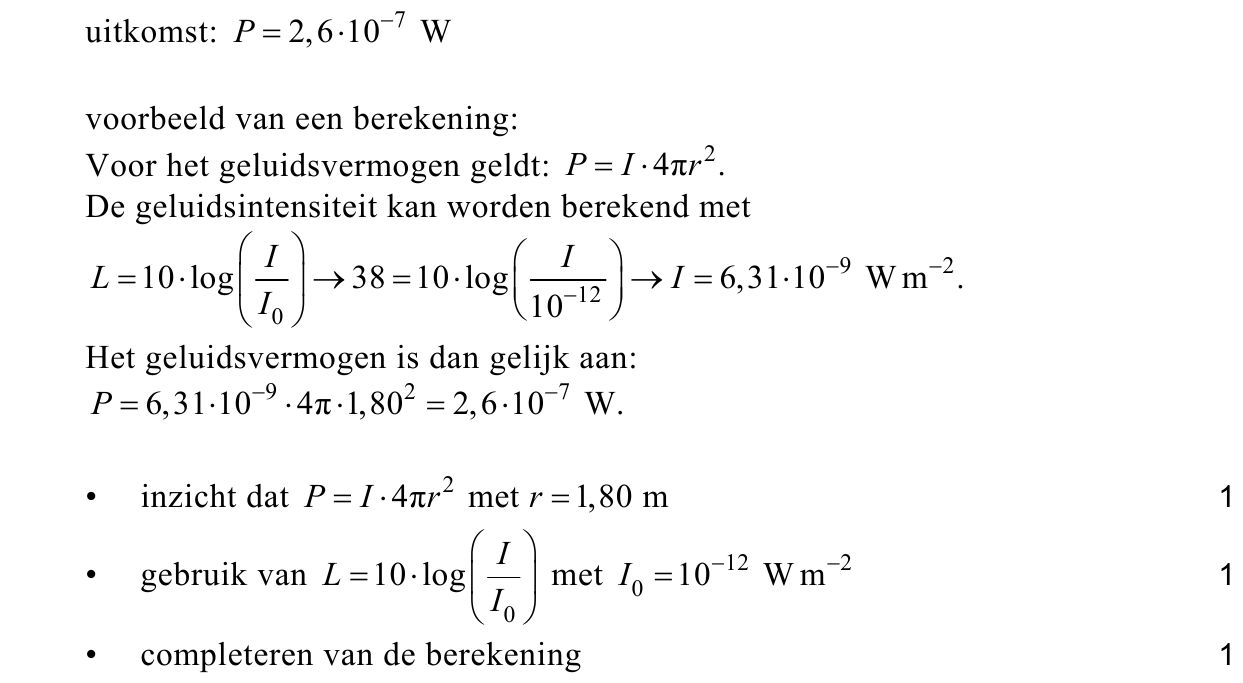beoordelingsmodel vraag 9