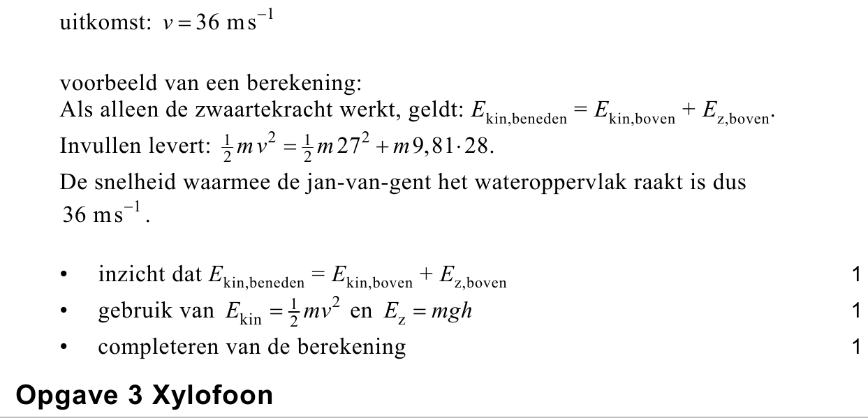 beoordelingsmodel vraag 6