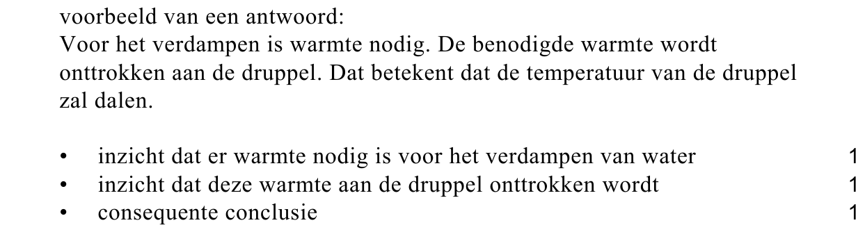 beoordelingsmodel vraag 18