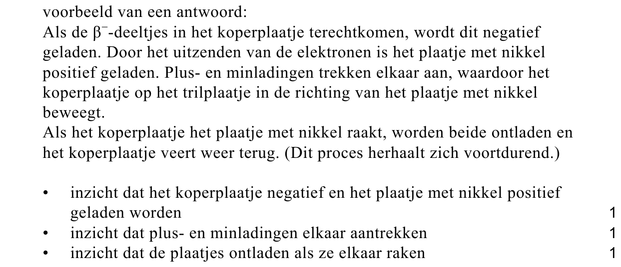 beoordelingsmodel vraag 16
