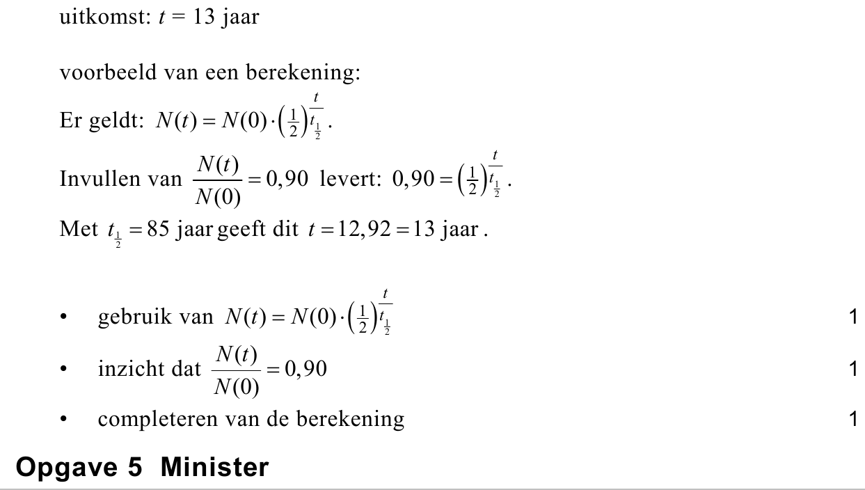 beoordelingsmodel vraag 19