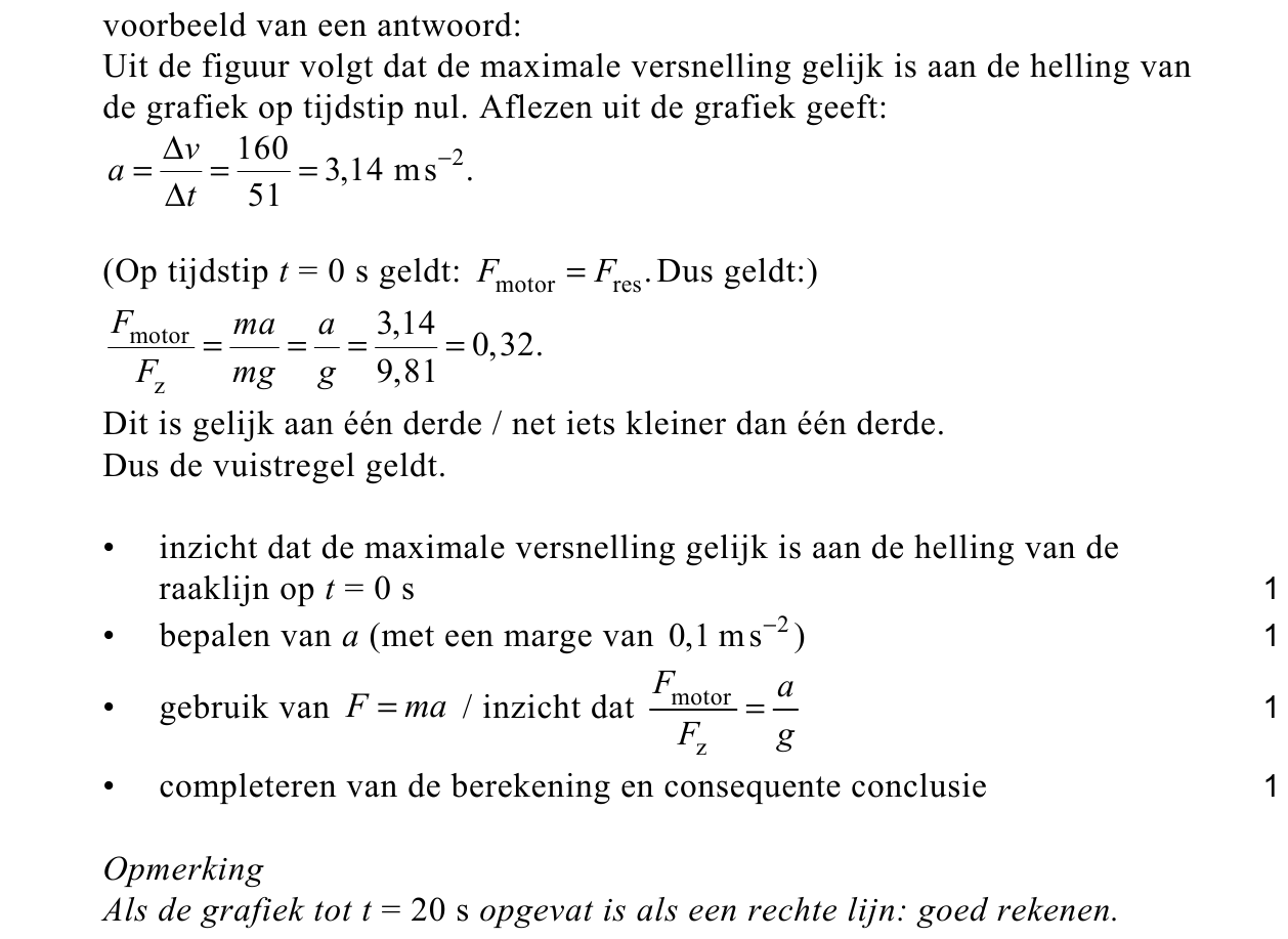 beoordelingsmodel vraag 8