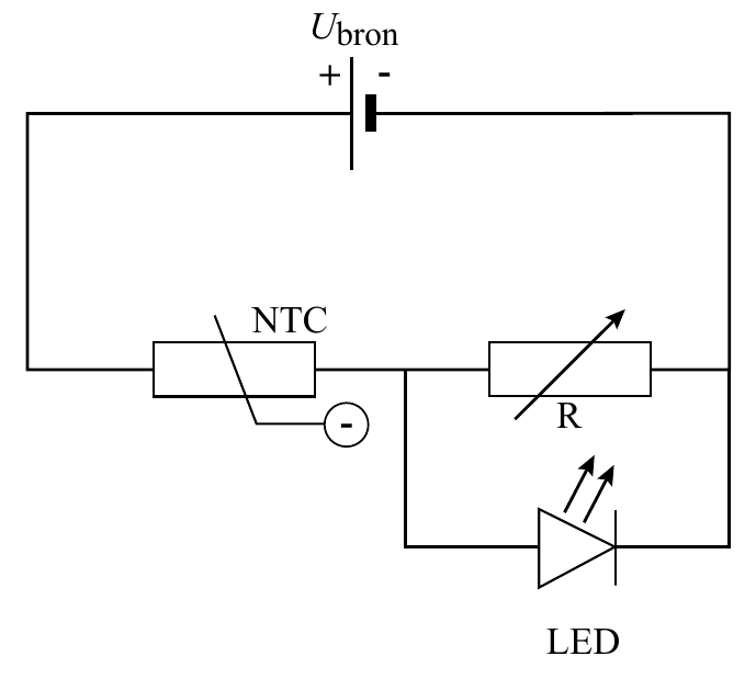 Ubron NTC - LED + - R