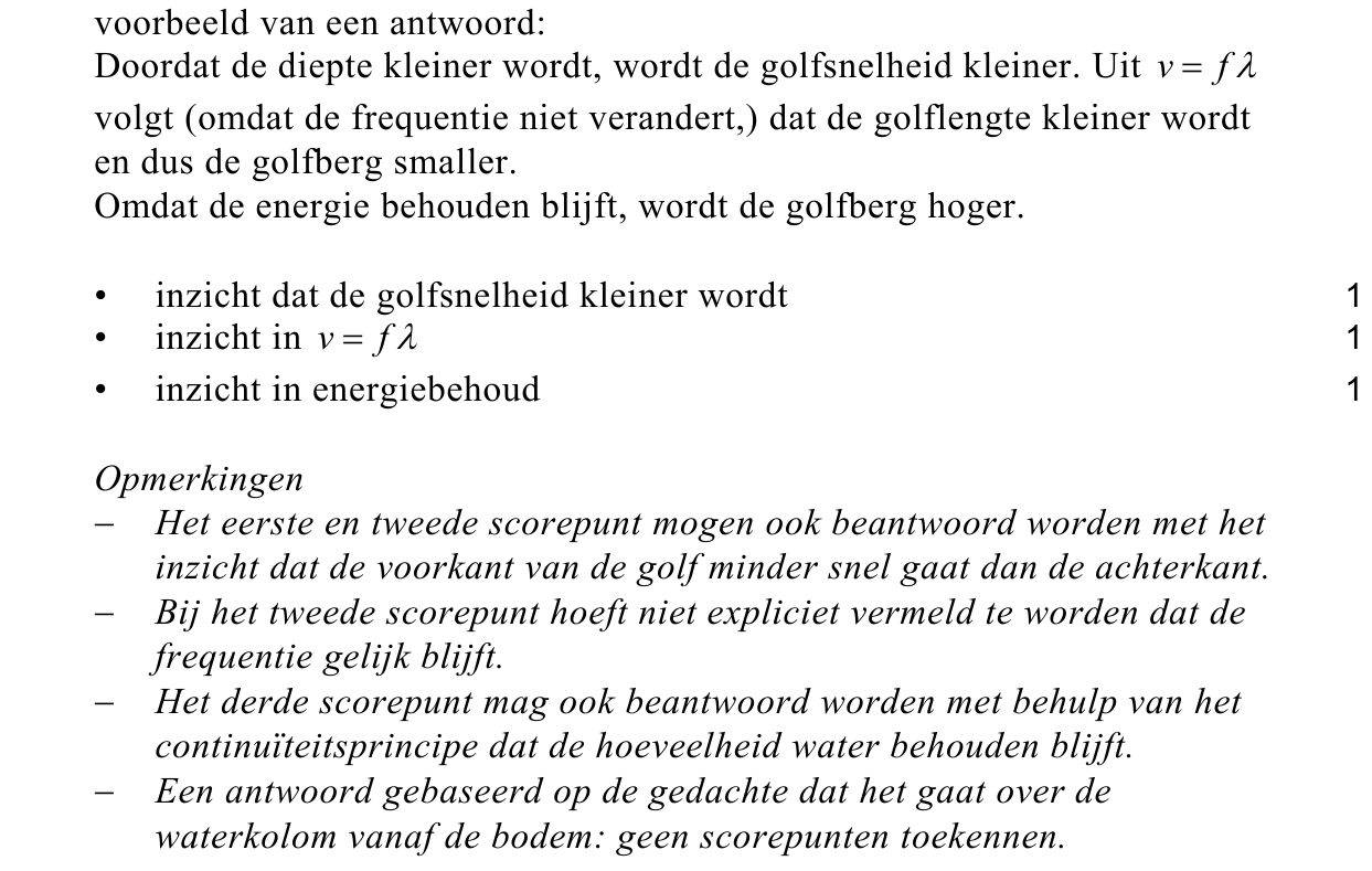 beoordelingsmodel vraag 3
