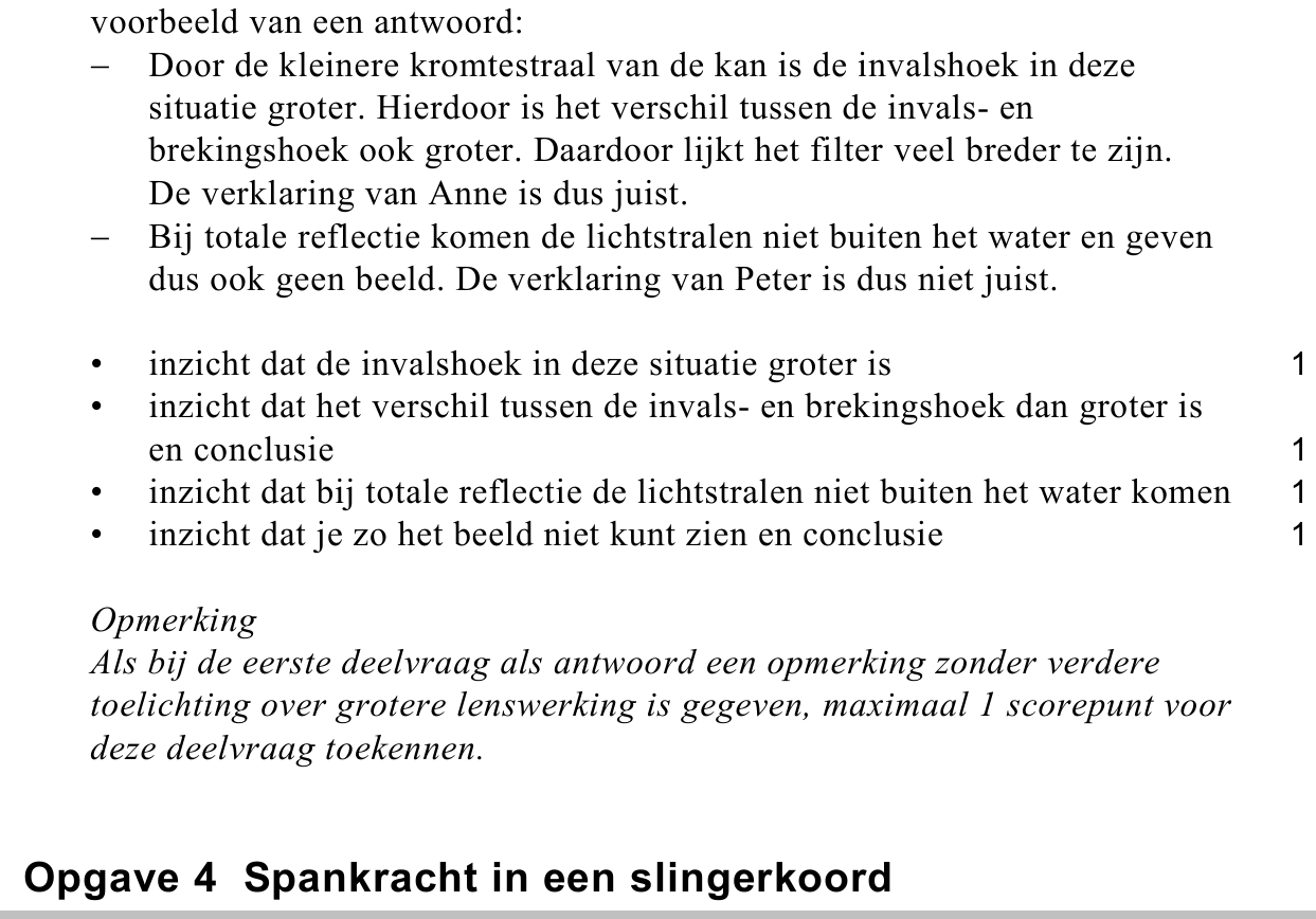 beoordelingsmodel vraag 14