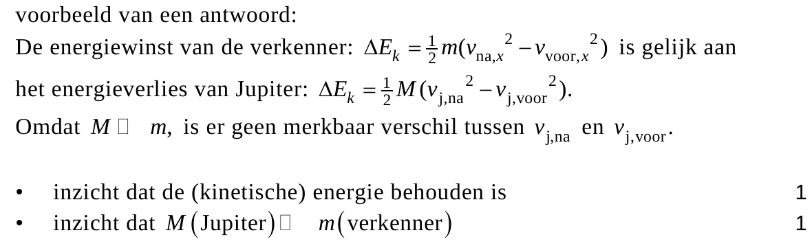 beoordelingsmodel vraag 15