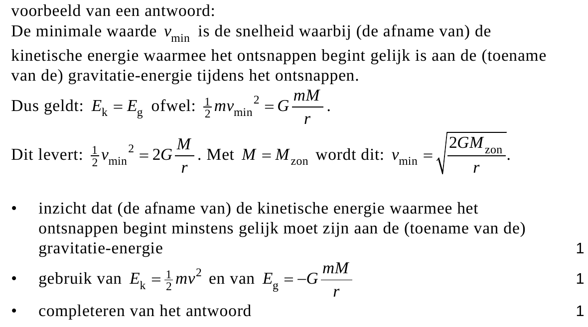 beoordelingsmodel vraag 19