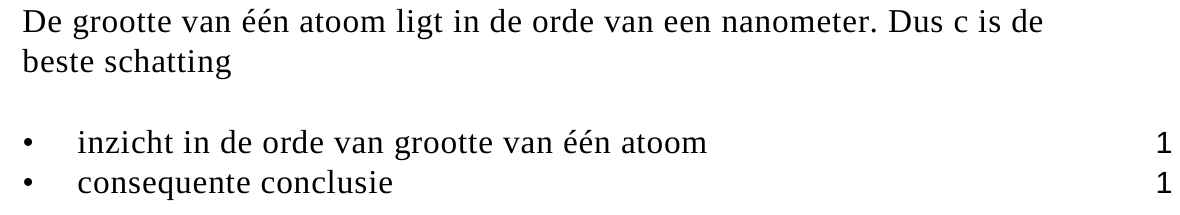 beoordelingsmodel vraag 27