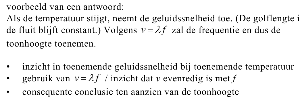 beoordelingsmodel vraag 25