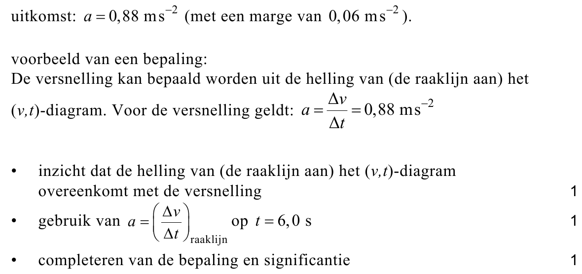 beoordelingsmodel vraag 16