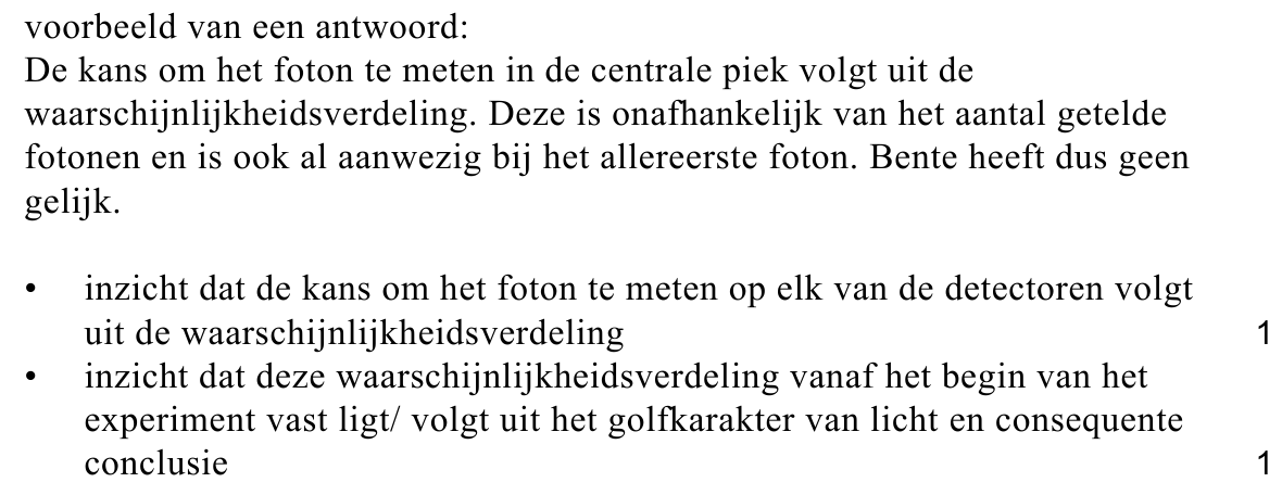 beoordelingsmodel vraag 20