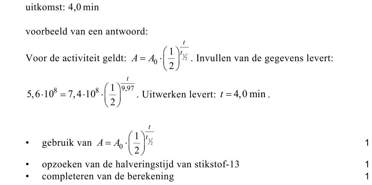 beoordelingsmodel vraag 20