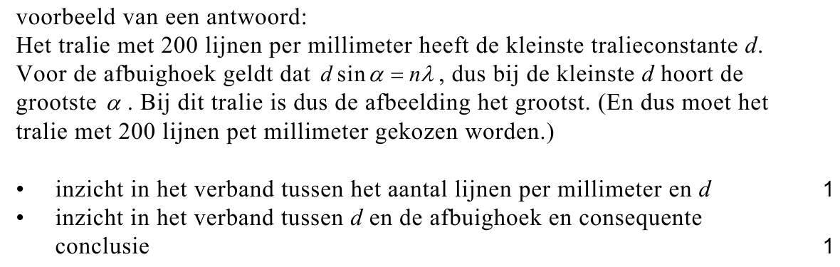 beoordelingsmodel vraag 9